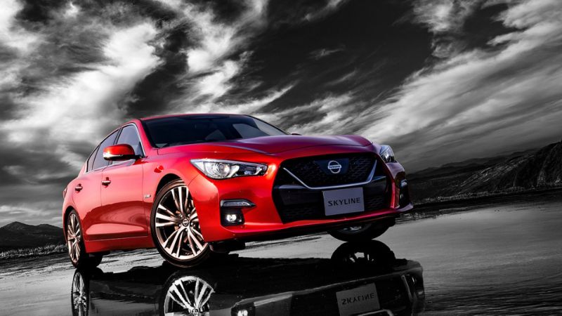 نيسان سكاي لاين 2022 التصميم الخارجي