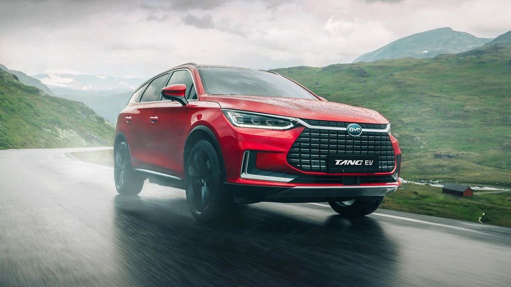 ماركات السيارات الصينية بي واي دي