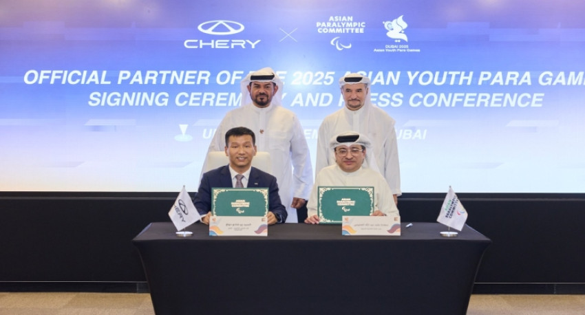 شيري تتعاون مع دورة الألعاب البارالمبية الآسيوية للشباب 2025، وتتصدر المشهد الرياضي العالمي تحت شعار ولدنا لنرتقي