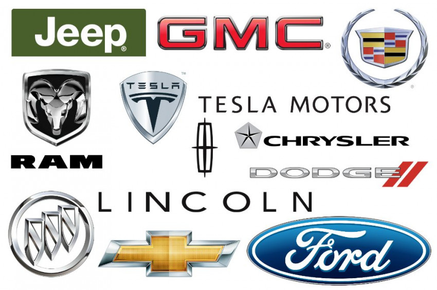 شعارات السيارات الامريكية
