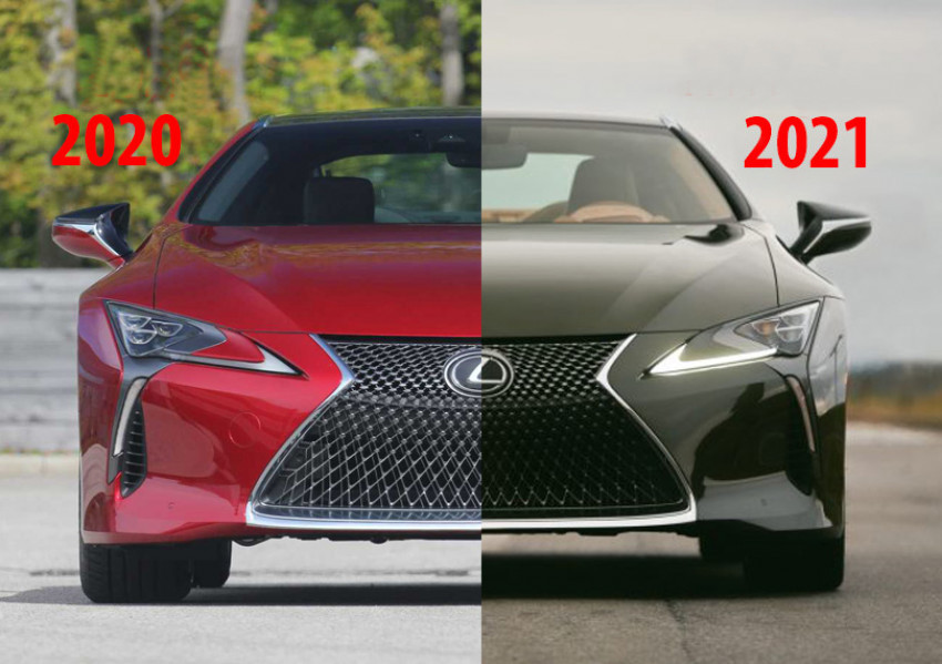 لكزس المكشوفة