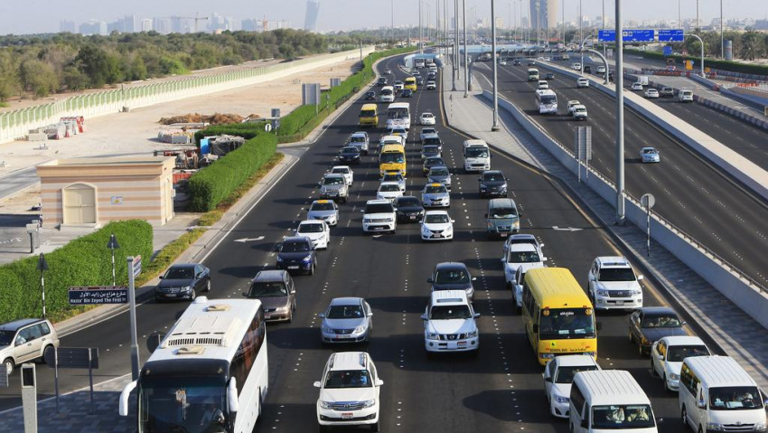 المخالفات المرورية ابوظبي