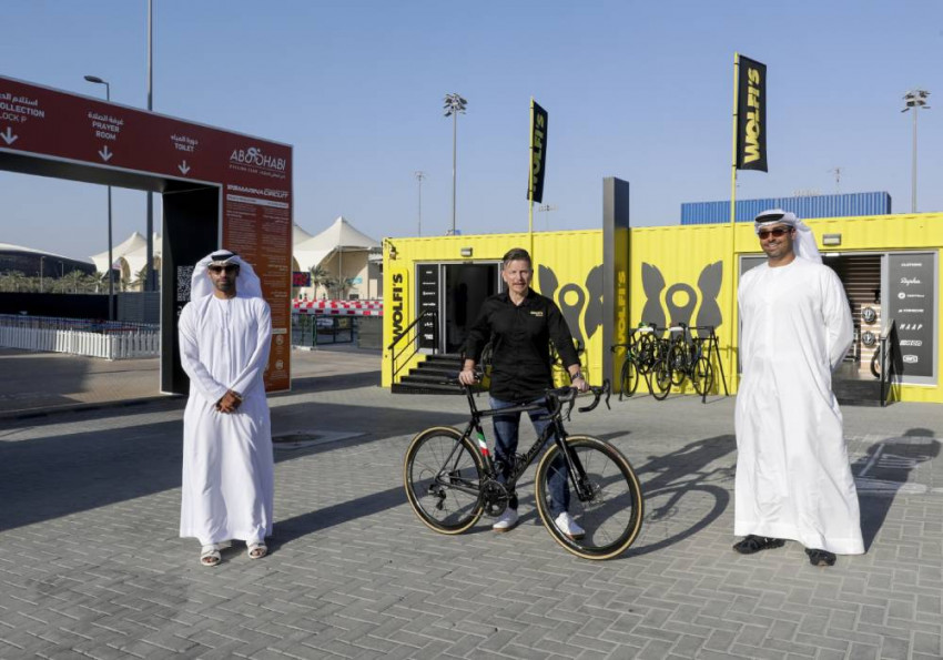 اتفاقية شراكة تجمع شركة أبوظبي لإدارة رياضة السيارات مع شركة وولفي للدراجات الهوائية صورة 1
