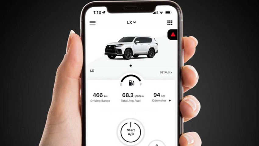  خدمة Lexus Connect في الإمارات
