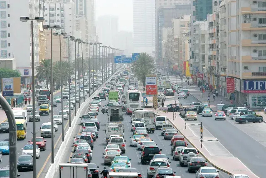 مخالفات مرور الشارقة