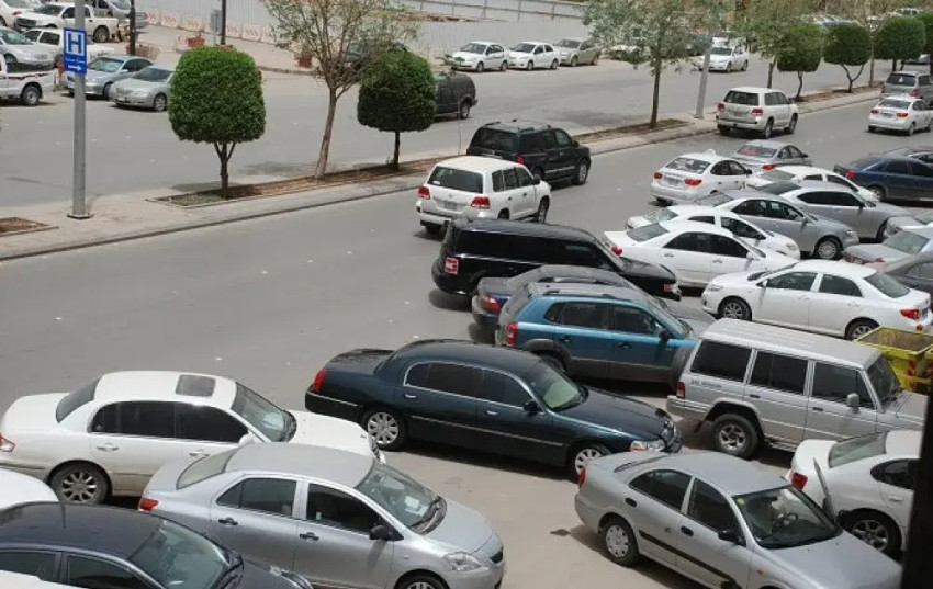 مخالفة وقوف خاطئ