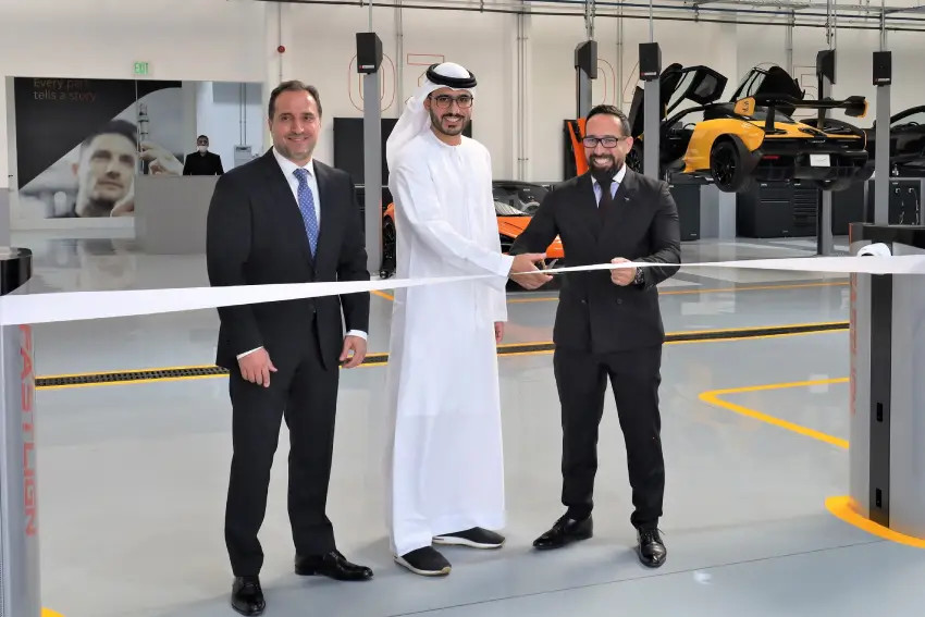 انطلاق مركز خدمة McLaren دبي الحديث