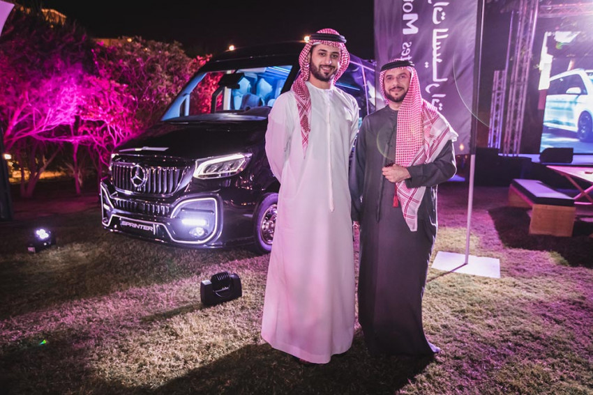 HE Eissa Abdul Jalil Al Fahim – General Secretary of Abdul Jalil Al Fahim & Family Charity Foundation with VIP Guest with Sprinter VIP