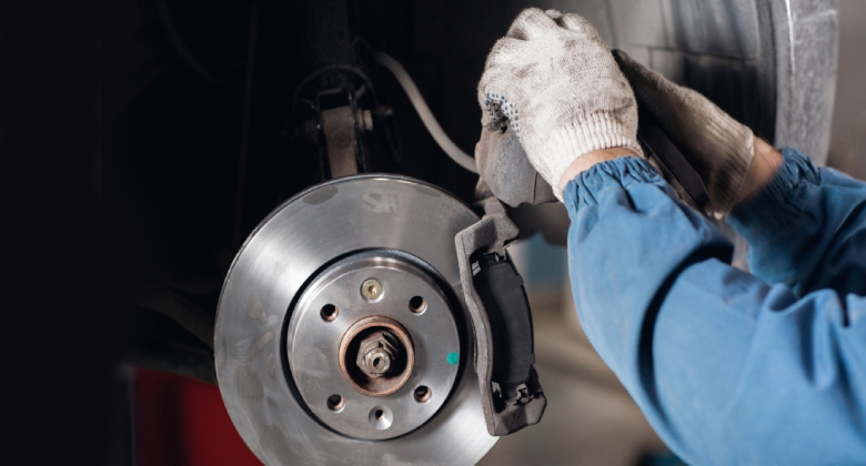 تلوث فرامل خارجي