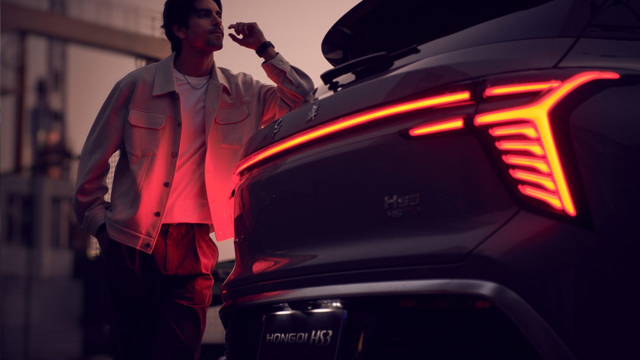 هونشي HS3 من الخلف