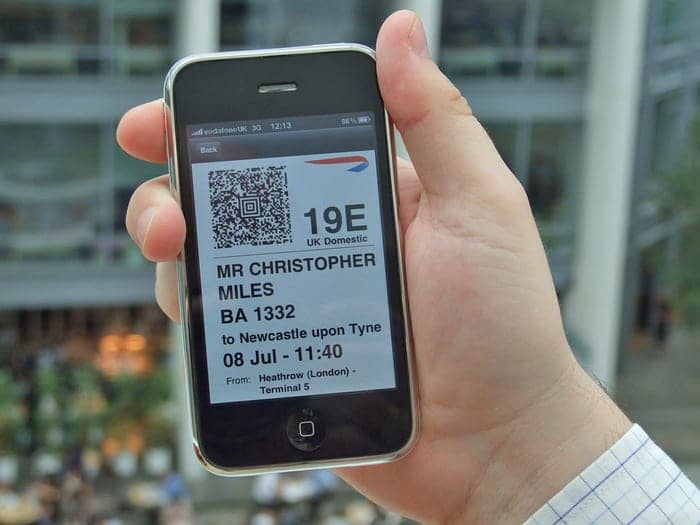 بطاقة صعود الطائرة