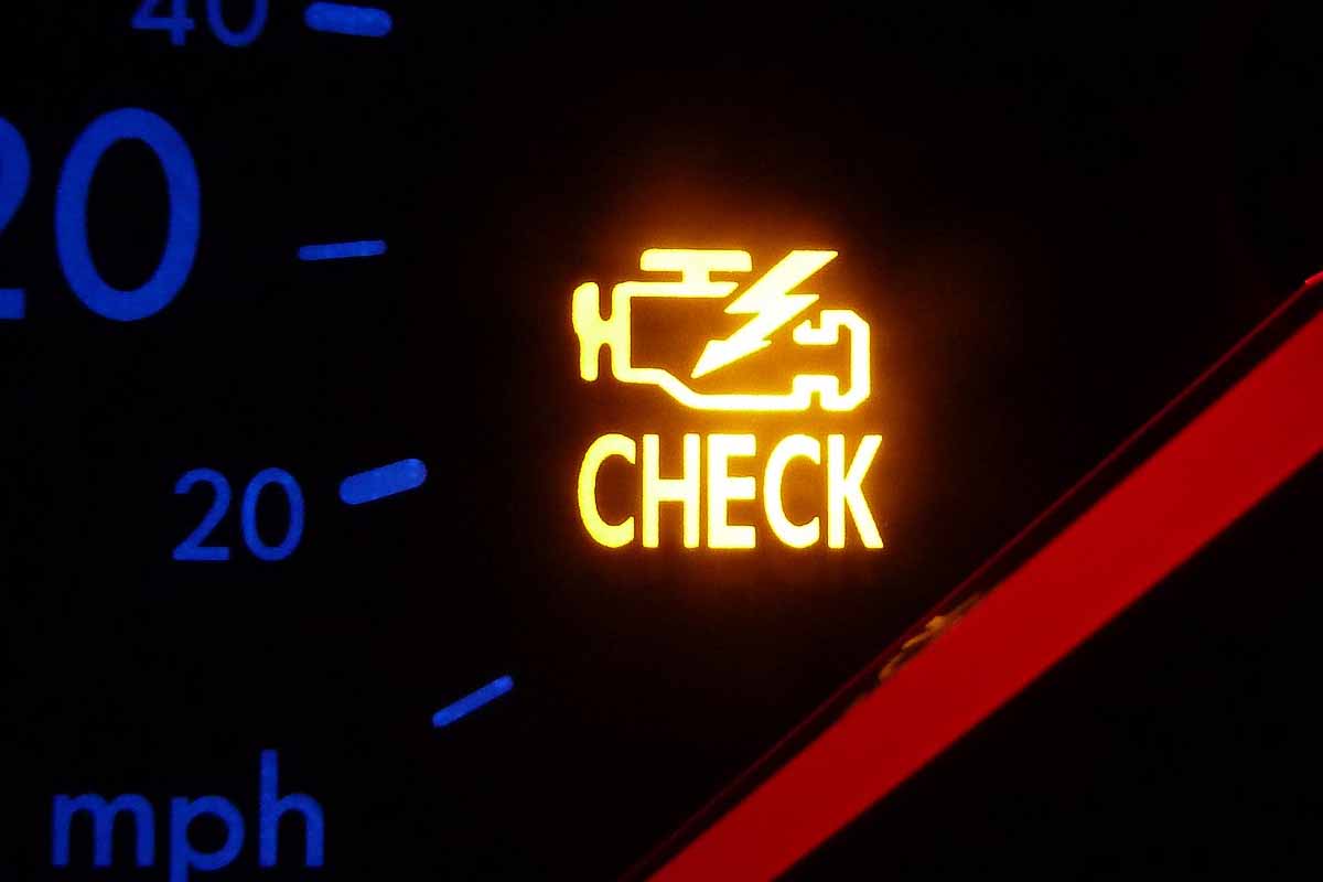 لمبة المكينة