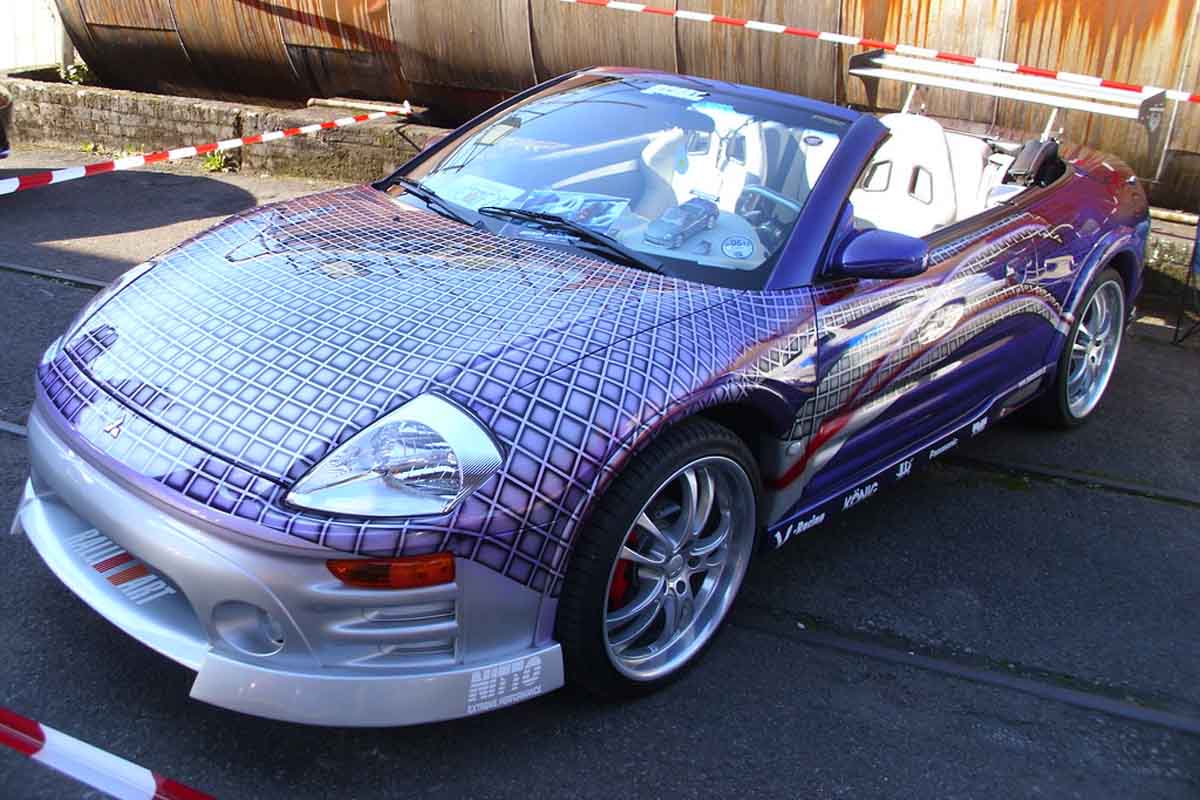 mitsubishi eclipse spyder форсаж 2