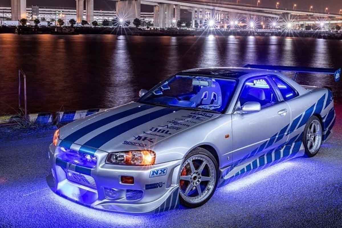 nissan skyline gtr r34 форсаж 2