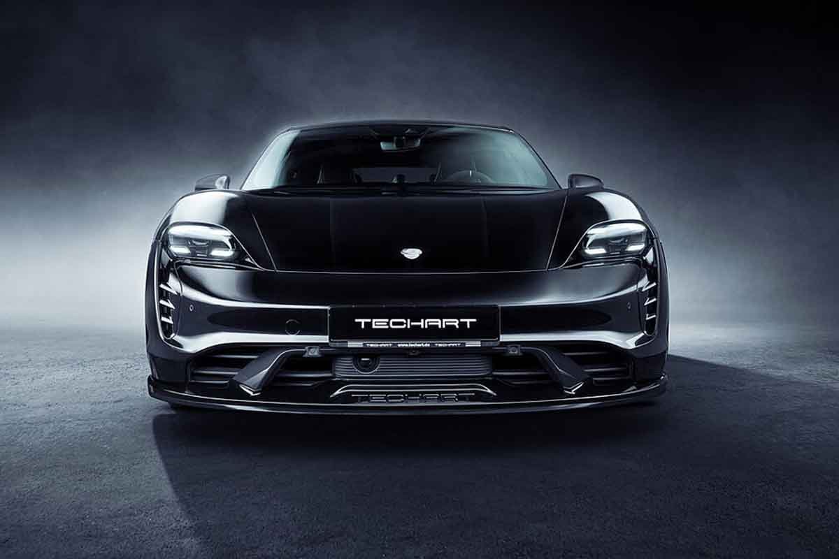 بورشه تايكان معدلة